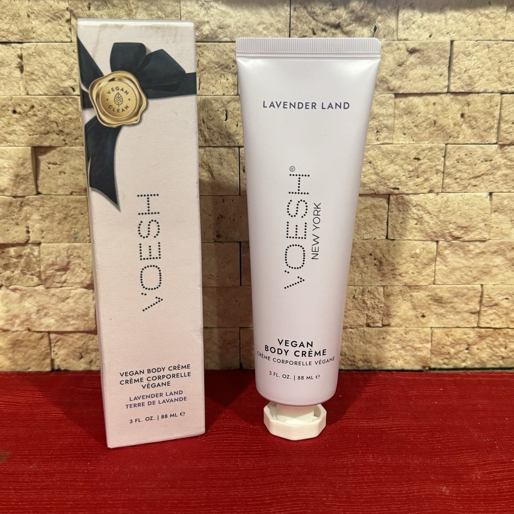 VOESH Vegan Body & Hand‎ Creme, Lavender Land, 3oz~~ NEW IN BOX